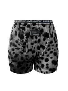 LovelyWholesale Women'S Casual Leopard Print Vest Top And Shorts Set Summer Vacation Outfits For Women - Black - View 4