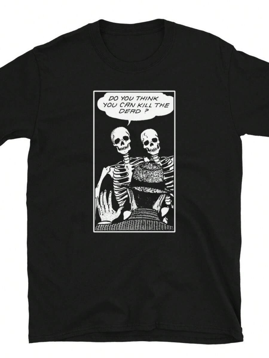 Camiseta unisex "Matar a los muertos" - Negro - Ver 1