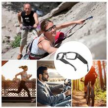 1080P HD Wearable Glasses Camera With Built-In Camera And 32GB TF Card – Free Video Recording, Loop Recording, Autofocus And Stabilization System, Ergonomic Design, Suitable For Motorcycle Riding, Outdoor Sports, And FPV Drone Shooting (Compatible With Smartphones/Tablets/Computers) – Portable Smart Glasses Camera, Supports Continuous Recording And Automatic Exposure Control, AVI File Format. - 32GB - 查看 8