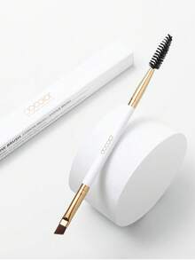 docolor Cọ kẻ lông mày góc cạnh chính xác, dụng cụ tỉa lông mày xoắn ốc, giúp thoa màu chính xác, pha trộn màu liền mạch, tạo hình gọn gàng. - trắng - Xem 1