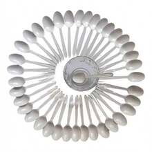 TendenciaCuchara Pastelera Cafetera Bca Desechable Reutilizable 100pz BlancoCalidad premium - 1 - Ver 1