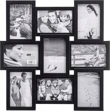 Picture Frame Malden 4x6 9-Opening Collage Picture Frame - Displays Nine 4x6 Pictures - Black - màu đen - Xem 1