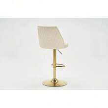 Barstools - Beige + Iron + Foam - View 11