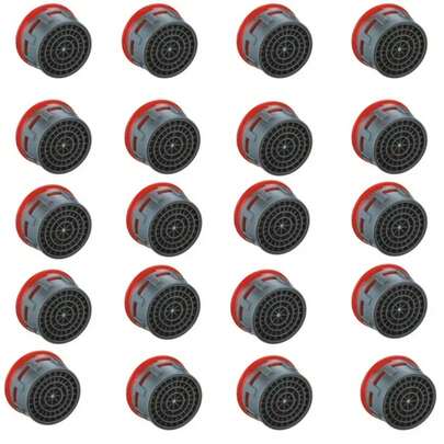 20 Piezas de Aireador de Grifo, Piezas de Repuesto de Restrictor de Flujo Inserto de Aireador de Fregadero Filtro de Grifo-Aireador de Grifo Accesorios de Cocina