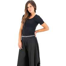 Cinturón Metalico elástico para mujer, dorado o plateado, con hebilla de diferentes diseños, elegante, ideal para usar con jeans o vestidos, estirable hasta 115 cm,37366285 - Champán - Ver 2