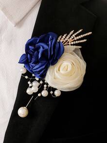 637-sapphire Blue + Rice