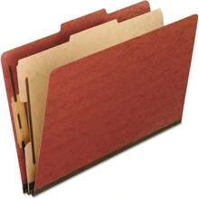 File Jackets & File Pockets - Rojo - Zobacz 4