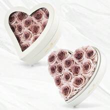 Flor preservada morado oscuro - Morado degradado - Ver 1