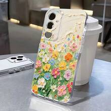 Adecuado para funda de teléfono  Galaxy Nueva A5 A3 A02 A34 A13 A14 A32 A24 A12 A50 A54 A70 A73 A34 A55s NOTE 10F12 M10S Funda protectora transparente estética, regalo lindo para mujeres hombres mamá papá funda protectora transparente ONE4040 - Multicolor - Ver 6
