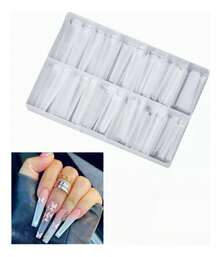 TendenciaTips Coffin Xxl Caja Con 240 UnidadesCalidad premium - Transparente - Ver 6