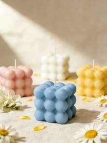 1支装香氛蜡烛，马卡龙色系香氛蜡烛套装，多种香味组合。这款家用香氛蜡烛香味怡人浓郁，无烟，燃烧时间长。 - 彩色 - 查看 3