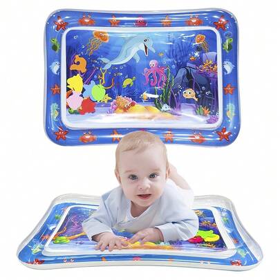 Blue Dolphin Water Play Mat: Encourage Activity And Sensory Development