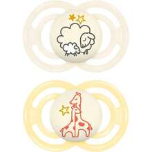 Perfect Night 2 Piece Baby Pacifier, Unisex, 6+ Months,36983003 - Verde Lima - Ver 1