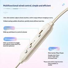 HP 3114 有线入耳式耳机：3.5mm 插孔，双动圈驱动单元，高品质音效，降噪功能，线控麦克风，出色的游戏音频定位，兼容智能手机、电脑和台式机 - 藍色 - 查看 11