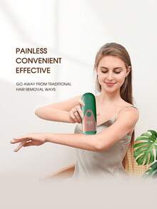 Bodey 1pc IPL Laser Hair Removal Device, 8 Brightness Levels, 999,990 Flashes, Suitable For Bikini Line, Underarms, Back, Legs And Other Body Parts, Permanent Home Laser Hair Remover, Painless Hair Removal Machine - Multicolor - View 3