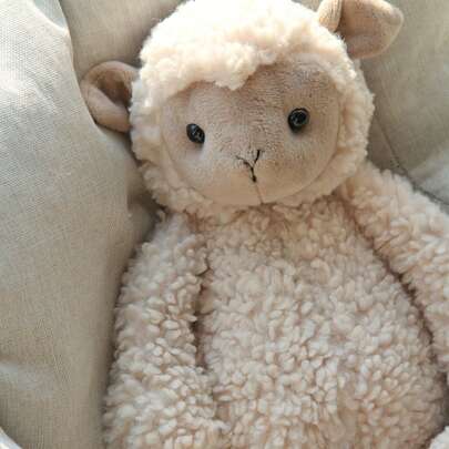 9.84 Inch/25cm Cute Plush Sheep Stuffed Animal, Super Soft Fluffy Doll, Lifelike Adorable Lamb Plush Doll, Precious Companion, Milky White Sheep Plush Doll, Suitable For Children, Adults, Boys, Girls, Soft Sheep Plush Doll, Perfect Adorable Gift, Cozy Nursery/Bedroom Decor, Sweet Little Gift For Birthday/Holiday, Playmate, Sleeping And Relaxing Partner