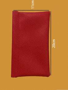 هذه الحقيبة الجلدية ذات الإغلاق الأوتوماتيكي هي حقيبة مستحضرات تجميل كبيرة السعة محمولة، وحافظة للعملات والهاتف اليومية، والطراز الجديد يمكنه استيعاب 100 فاتورة. إنها ضرورية للسفر، وضرورية للعودة إلى المدرسة، والهدية المثالية للنساء، خاصة في عيد الحب. - متعدد الألوان - مشاهدة 15