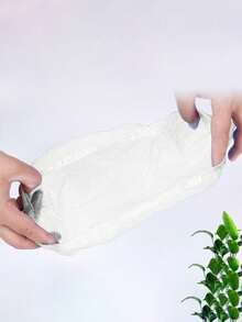 Disposable Plastic Shoe Covers, Waterproof Protective Shoe Sleeves For Indoor & Outdoor Use, Ideal For Keeping Shoes Clean & Dry, Suitable For Homeowners, Contractors, Event Attendees, Perfect For Construction Sites, Rainy Days, Clean Rooms, Adding A Hygienic & Practical Touch To Footwear Protection, Available In Large Quantity With Design, Shoe - Multicolor - View 3