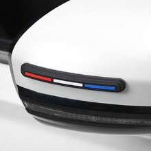 4 piezas Protectores universales de borde de puerta de coche, Protector de puerta de coche, Tiras anti-colisión, Protector de espejo retrovisor - A - Ver 7