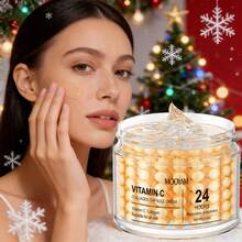 140克维生素C胶原蛋白胶囊霜，保湿滋养，保持米色肌肤水润饱满、紧致亮泽，改善肤质，令米色肌肤看起来更年轻，适合日常使用和送礼，帮助她拥有美丽肤色。 - 橘色 - 查看 9