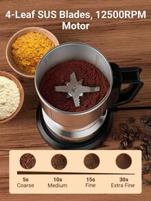 Teckwe 家用厨房多功能电动研磨机