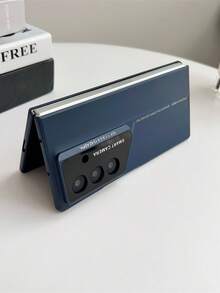 غطاء هاتف قابل للطي أحادي اللون، بسيط، للجنسين، ناعم، مقاوم للصدمات، رقيق، خفيف الوزن، غير انزلاقي، غطاء واقي متوافق مع هاتف Galaxy Z Fold7، يتضمن واقي شاشة من الزجاج المقسى، مناسب لهواتف Galaxy ZFold6/5، Galaxy Z Fold4، مناسب كهدية للعودة إلى المدرسة، التخرج، أعياد الميلاد - متعدد الألوان - مشاهدة 10