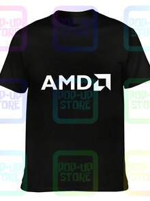 Camiseta con estampado de Amd Radeon Graphics Dd, regalo de camiseta de streetwear Haruku - Estilo 3 - Ver 1