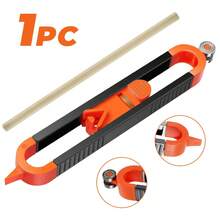 1/3pcs Woodworking Measuring Ruler, Contour Marking Ruler, Woodworking Radius Gauge, Profile Gauge, Contour Gauge - Multicolor - View 5