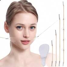 10PCS&20PCS V-Face Lifting Patches Firming Shaping Facial Tightening Daily & Salon Use Face Bandage For Women & Men Anti-Wrinkle Double Chin Reducer - Multicolor - View 1