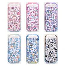 1pc/4pcs Random Panda Squeeze Stress Relief Stickers, Reward Puzzle Stickers, Decoration For Phones And Tablets - 彩色 - 查看 10