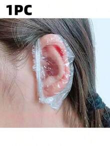 透明浴帽，防水弹力浴帽，加厚大号高弹浴帽，适用于沐浴和头发护理，方便旅行携带，家居浴室装饰，秋季装饰，返校装饰