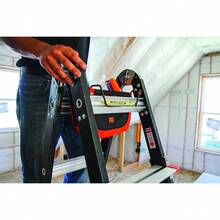 XGKLittle Giant 15040-001 Bolso para erramientas Cargo old Acceso para Escalera - Plateado - Ver 9