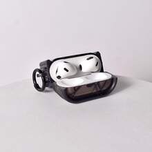 1个创意3D蜘蛛图案Pro 3/4/Pro 2保护套，柔软无线蓝牙耳机套，兼容 3/Pro - 黑色 - 查看 9