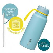 Insulated Flip Drink Bottle - 1L - Swimming Pool - View 2