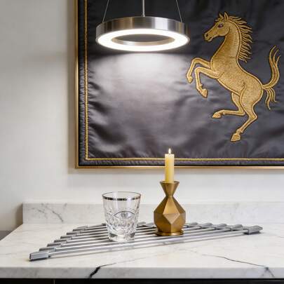 Triangle Roll-Up Dish Drying Rack - Small Foldable Silicone Coated For Sink Corner, Stainless Steel Over Sink Organizer, Drainer Caddy For Multipurpose Kitchen Storage (Gray)