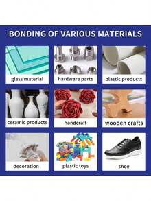 20克优质美甲胶水 - 超快干胶，适用于假指甲、按压式美甲、美甲贴纸、美甲水钻、DIY项目（家居装饰及工艺品）、塑料、金属、陶瓷、玻璃、木材、石材 | 耐热，也可用于鞋包修补 - 401美甲膠 - 查看 5