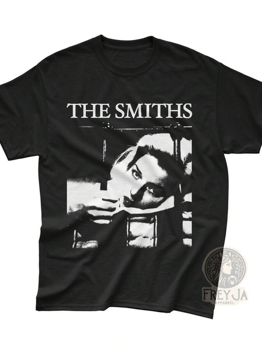 Smiths Exclusive T-Shirt - Unisex Indie Music Band Tee - Rock Music Apparel Gift - Singles Album Tee - Morrissey Pos - màu đen - Xem 1