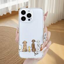 Funda de teléfono creativa personalizada, elegante y minimalista: funda transparente de alta calidad con pantalla completa, diseño a prueba de golpes y anticaídas, adecuada para  17/17 Pro/17 Pro Max/17 Air/ 16/16 Pro/16 Pro Max/16 Plus/ 15/15 Pro Max/15 Pro/15 Plus/ 14/14 Pro/14 Plus/14 Pro Max/ 13/13 Pro/13 Pro Max/12/12 Pro/12 Pro Max/11/11 Pro/11 Pro Max/XR/X/XS/XS Max. Es el regalo de cumpleaños perfecto para novias, novios, esposos, esposas, amigos o para uno mismo, novedoso y a la moda, adecuado tanto para hombres como para mujeres - regalo de cumpleaños/Día de San Valentín/novio/novia - Transparente 3087 - Ver 2