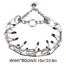 Pet Supplies Rubber Tips Adjustable Detachable Prong Choke Collar Large Dog Training Stimulating Dog Training Chain Effective Detachable Pinch Collar Rubber With Pet Dog Adjustable Collar Steel Training Choke Stainless Prong Comfort Tips Dog Prong Training Collar With Rubber Tips Pit Bull German Shepherd Metal Pinch Collar Pet Supplies - Multicolor - View 17