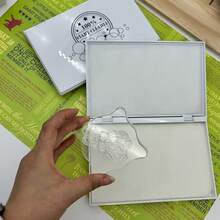 JuiscyArt 小型印章清洁垫/印章清洁刷 - 外观优雅，适用于轻松去除复杂印章上的墨水，手工工具和印章清洁。 - 15*12厘米 - 查看 5