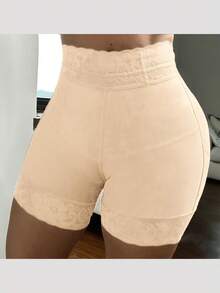 Tummy Control Shapewear High Shorts For Women High Waist Butt Lifting Panties Body Shaper Compression Faja Colombianas - 杏色 - 查看 4