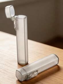 木制缝纫针收纳盒 - 便携式圆柱形盒，带金色标签，适用于刺绣、编织和手工制作 - 小巧的缝纫用品盒，可存放珠子、金属丝、手工制品等