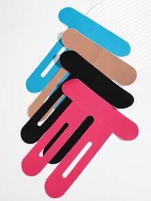 1/2/4pcs Knee Muscle Bandage Tape, Suitable For Various Sports, T-Shaped Muscle Tape