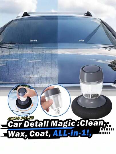 5-In-1 Car Polishing Machine & Scratch Repair Tool Kit - Professional Auto Detailing Set, Includes Polisher, Buffer, Coating Machine And Scratch Remover - Multipurpose Car Care System For Glass & Plastic, Ideal For Polishing, Coating And Scratch Repair