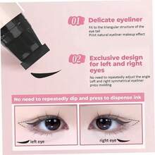 TendenciaGel Delineador De Ojos Impermeable Con Sello Alas Plegable Negro BrillanteCalidad premium - Negro - Ver 9