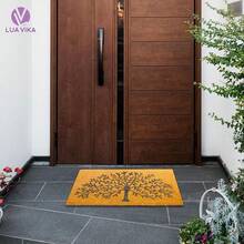 Coir Doormat, 16''x27.5'', Tree Of Life, Outdoor Indoor Welcome Mat For Home Entrance - TreeofLife - View 10