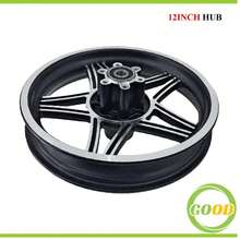 Rueda de freno de disco de 12 1/2x1.75x2 1/4(47-203) con neumático para patinetas eléctricas de 12 pulgadas, bicicletas y motocicletas - rueda - Ver 11