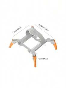Mini 4 Pro 起落架 - Sunnylife LG700 Spider 可折叠 30mm 加高支腿支架 快速组装 升级保护滑橇 无人机配件（适用于崎岖地形/草地）