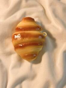 1pc Croissant Shaped Silicone Protective Case Compatible With Apple 4/3, Pro 3/2 - Multicolor - View 11