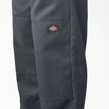 Dickies Men's Loose Fit Double Knee Work Pants Charcoal D85283CH - Charcoal Grey - View 3